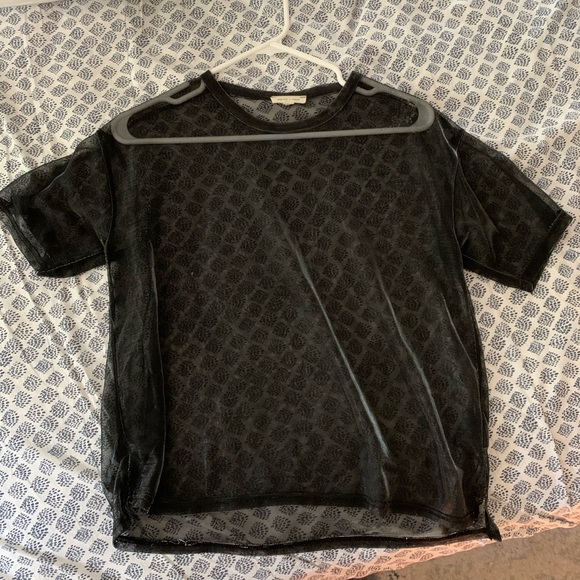 Urban outfitters sparkle mesh top - Picture 3 of 3